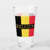 BELGIEN BIER GLASS GLAS (Vorderseite)