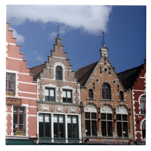 Belgien, Brugge (alias Brug oder Bruge). UNESCO 2 Fliese (Vorderseite)