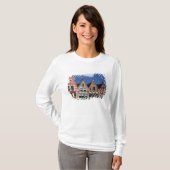 Belgien, Brugge (alias Brug oder Bruge). UNESCO 2 T-Shirt (Vorne ganz)