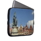 Belgien, Brugge (alias Brug oder Bruge). UNESCO Laptopschutzhülle (Vorne Rechts)