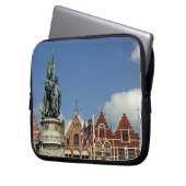 Belgien, Brugge (alias Brug oder Bruge). UNESCO Laptopschutzhülle (Vorderseite Links)
