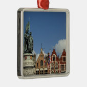 Belgien, Brugge (alias Brug oder Bruge). UNESCO Silbernes Ornament (Rechts)