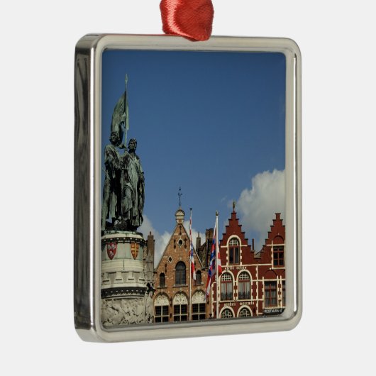 Belgien, Brugge (alias Brug oder Bruge). UNESCO Silbernes Ornament (Rechts)