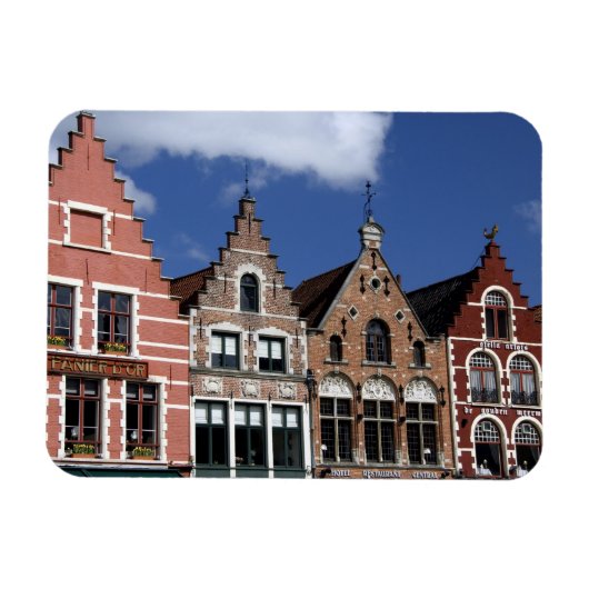 Belgien, Brugge (auch Brug oder Bruge genannt). UN Magnet (Horizontal)