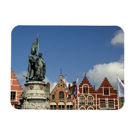 Belgien, Brugge (auch Brug oder Bruge genannt). UN Magnet (Horizontal)