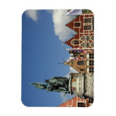 Belgien, Brugge (auch Brug oder Bruge genannt). UN Magnet (Vertikal)
