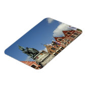 Belgien, Brugge (auch Brug oder Bruge genannt). UN Magnet (Linke Seite)