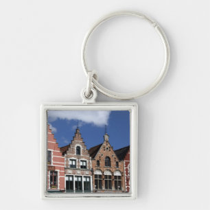 Belgien, Brugge (auch Brug oder Bruge). UNESCO 2 Schlüsselanhänger