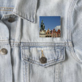 Belgien, Brugge (auch Brug oder Bruge). UNESCO Button (Beispiel)