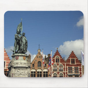 Belgien, Brugge (auch Brug oder Bruge). UNESCO Mousepad