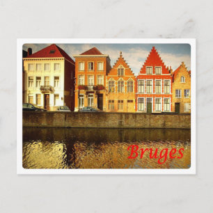 Belgien - Brügge - Le Maisons - Postkarte