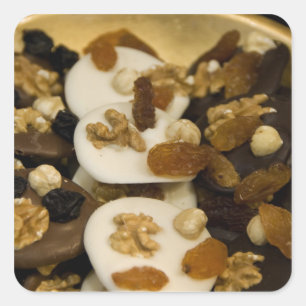 Belgien, Brüssel Belgien 2 Quadratischer Aufkleber