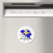 Belgien Brüssel Flaggenplan 2.0 Magnet (In Situ (Geschirrspüler))