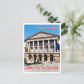 Belgien - Brüssel - Palais de la Nation - Postkarte (Stehend Vorderseite)