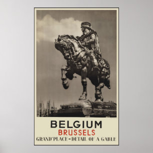 Belgien Brüssel Poster