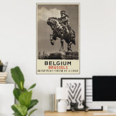 Belgien Brüssel Poster (Heimbüro)