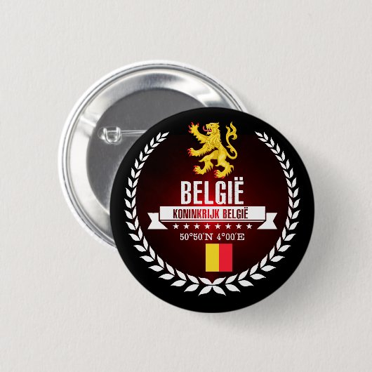 Belgien Button (Vorne & Hinten)