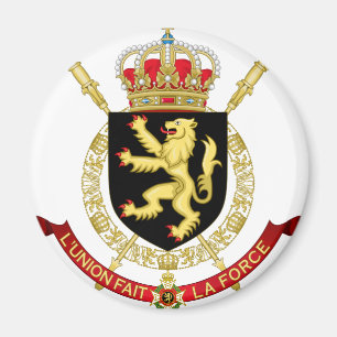 Belgien-Emblem Magnet