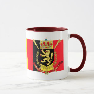 Belgien-Emblem Tasse