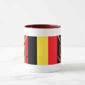 Belgien-Emblem Tasse (Zentrum)
