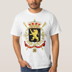Belgien-Emblem-Wappen - Armoiries Belgique T-Shirt