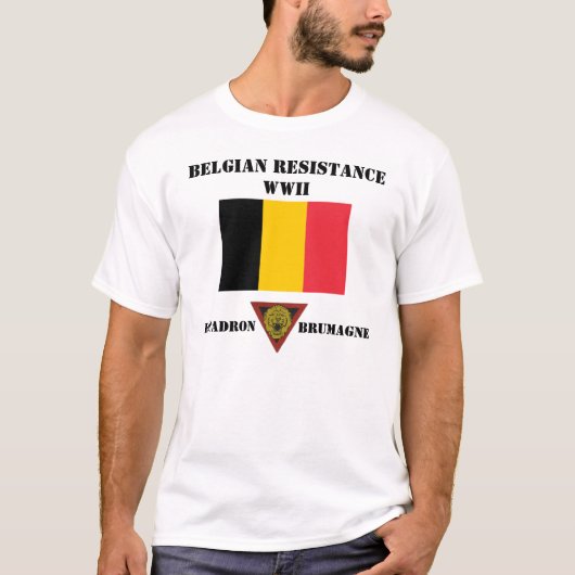 Belgien Escadron Brumagne T-Shirt (Vorderseite)