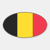 Belgien Euro Sticker (Vorderseite)