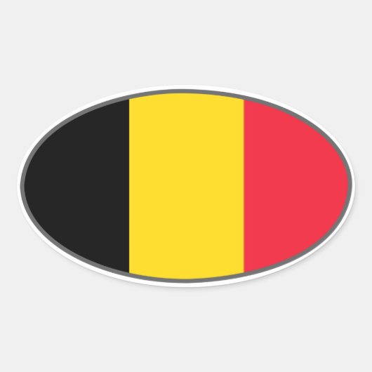 Belgien Euro Sticker (Vorderseite)