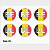 Belgien Euro Sticker (Blatt)