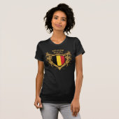 Belgien-Felsen T-Shirt (Vorne ganz)