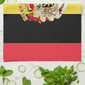 Belgien Flag & COA Handtuch (Gefaltet)