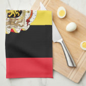 Belgien Flag & COA Handtuch (Viertel Falte)