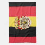 Belgien Flag & COA Handtuch (Vertikal)