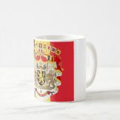 Belgien Flag & COA Kaffeetasse (VorderseiteRechts)