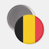 Belgien Flag Magnet (Vorderseite/Rückseite)