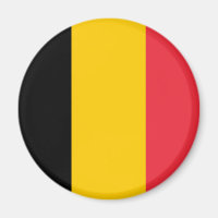 Belgien Flag Magnet