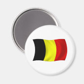 Belgien Flag Magnet (Vorderseite/Rückseite)