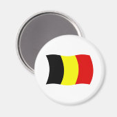 Belgien Flag Magnet (Vorderseite/Rückseite)