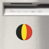 Belgien Flag Magnet (In Situ (Geschirrspüler))