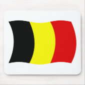 Belgien Flag Mousepad (Vorne)