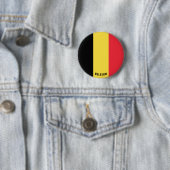 Belgien Flag Patriotic Button (Beispiel)