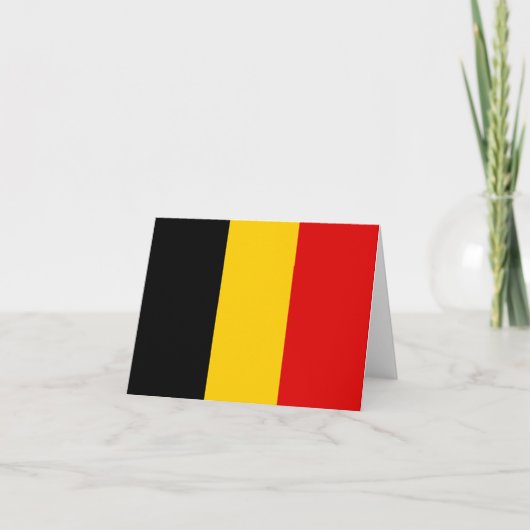 Belgien-Flagge (Vorderseite)