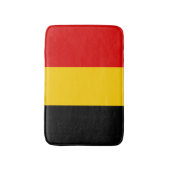 Belgien-Flagge Badematte (Vorderseite Vertikal)