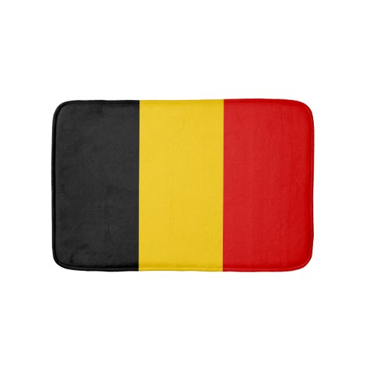 Belgien-Flagge Badematte (Vorderseite)