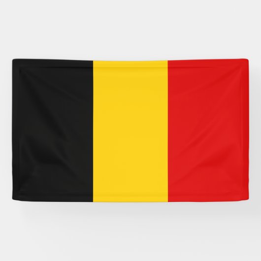 Belgien-Flagge Banner (Horizontal)
