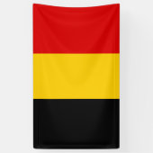 Belgien-Flagge Banner (Vertikal)
