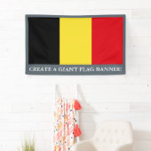 Belgien-Flagge Banner (Insitu)