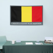 Belgien-Flagge Banner (Messeveranstaltung)