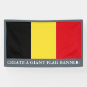 Belgien-Flagge Banner (Horizontal)