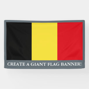 Belgien-Flagge Banner